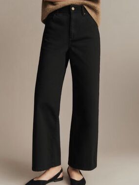 NWT SEZANE LE CROP BLACK
